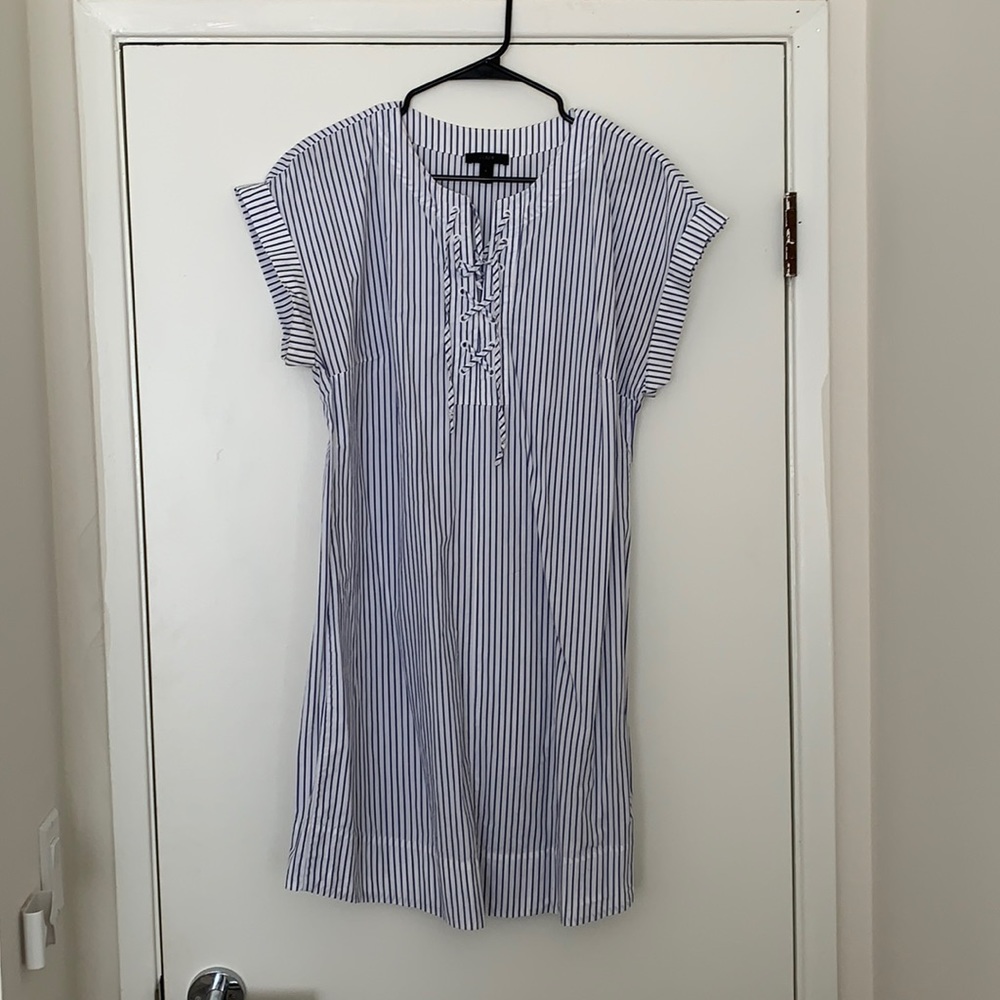 JCrew Striped Sheath Dress